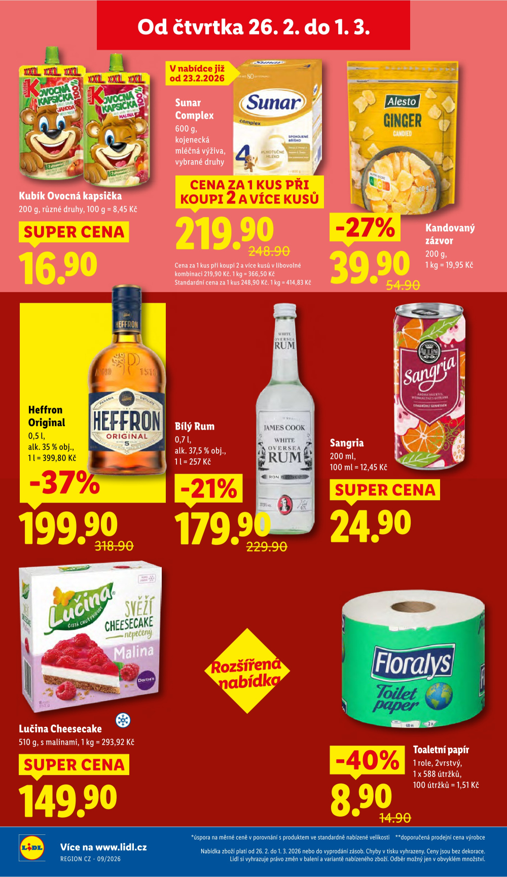Leták Lidl leták od čtvrtka - strana 23