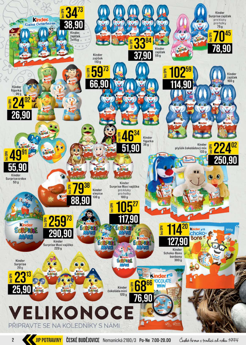 Leták JIP leták CC Cash & Carry - České Budějovice, Most, Náchod, Svoboda nad Úpou, Sušice - strana 2