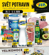 Akční leták JIP  CC Cash & Carry - Brno, Ostrava, Praha, Polička, Olomouc, Karlovy Vary, Zlín, Jilemnice, Pardubice