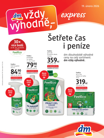 dm drogerie leták - journal expres