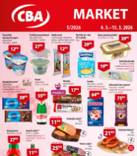 Akční leták CBA Market 