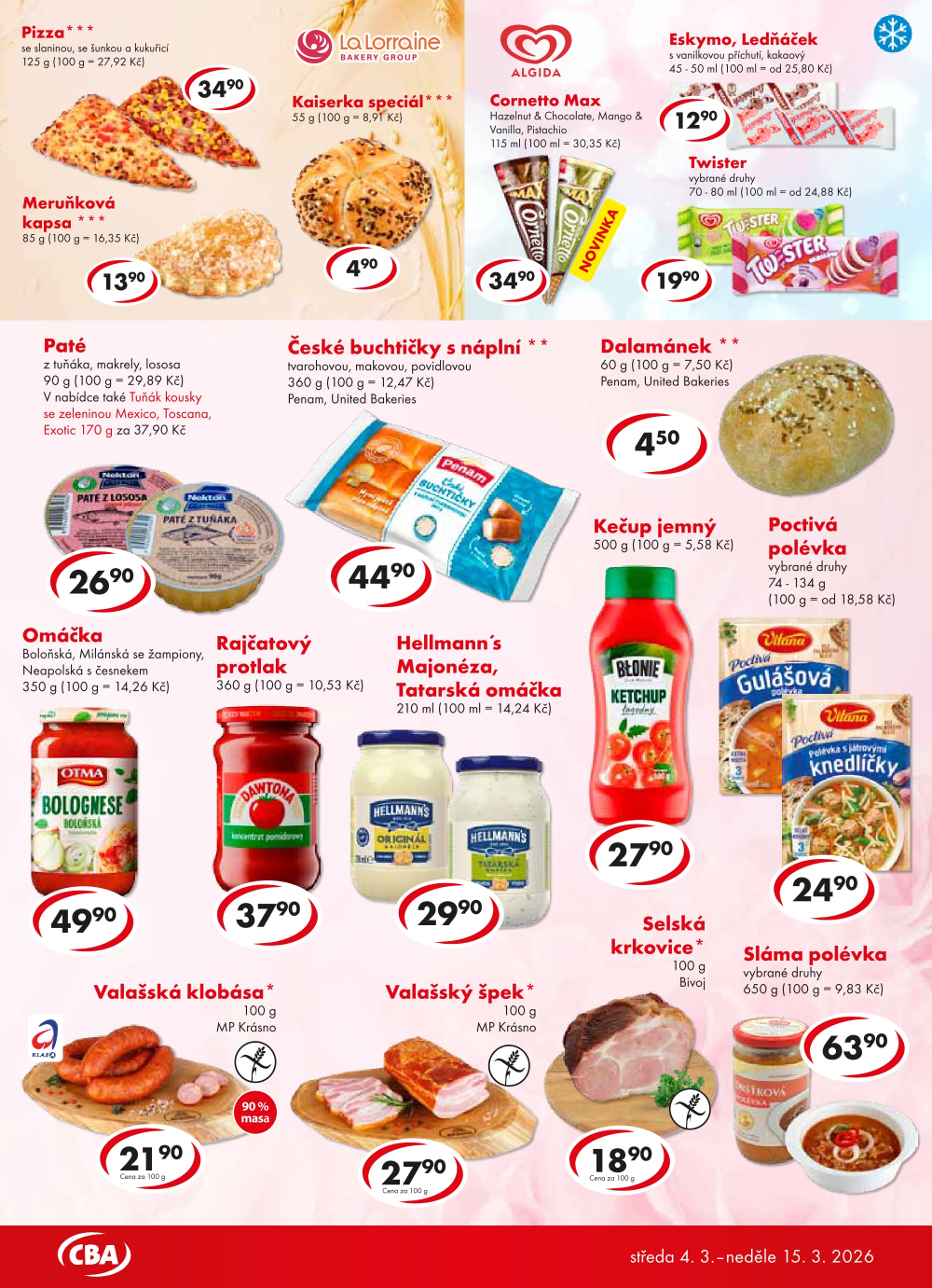 Leták CBA Potraviny leták - strana 3