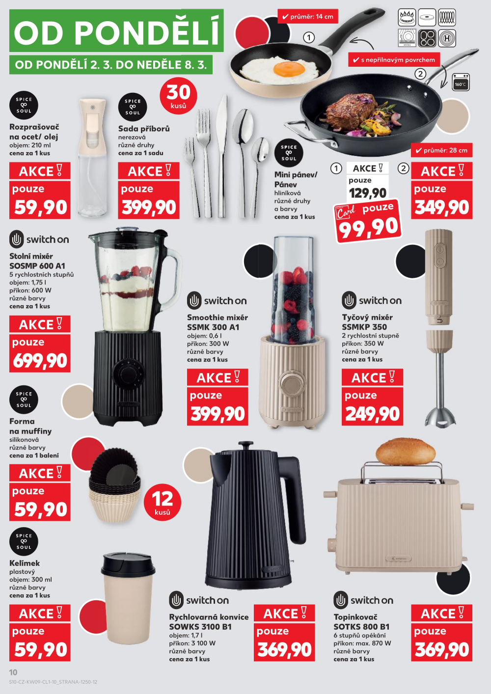 Leták Kaufland leták - Spotřební zboží - strana 10