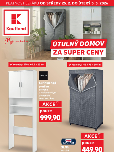 Kaufland leták - Spotřební zboží