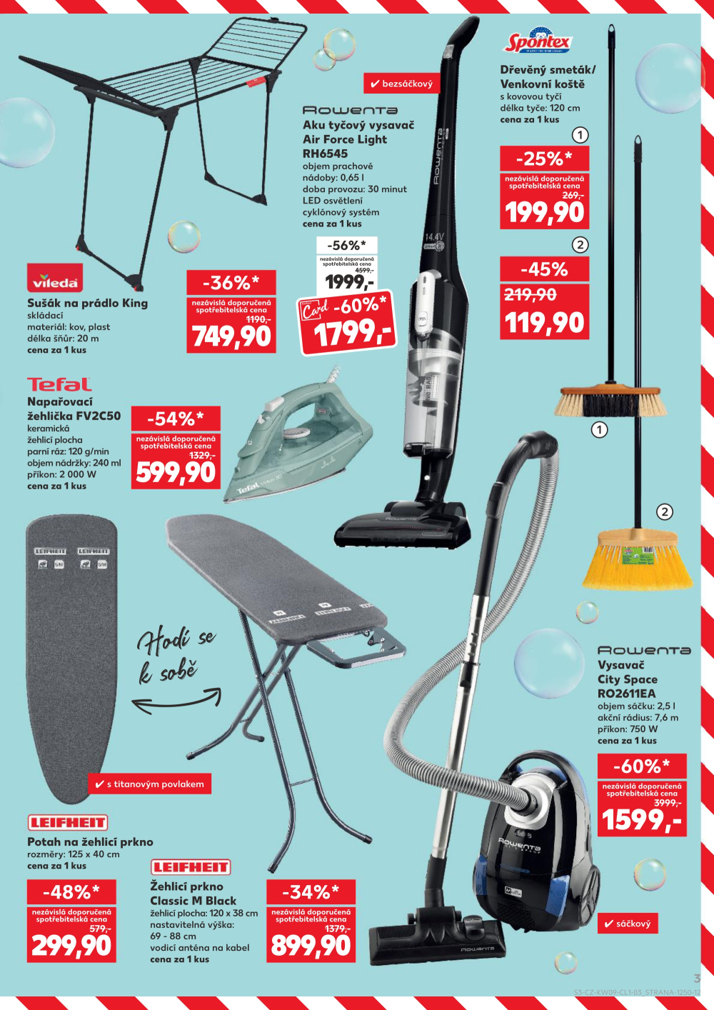 Leták Kaufland leták - Spotřební zboží - strana 3