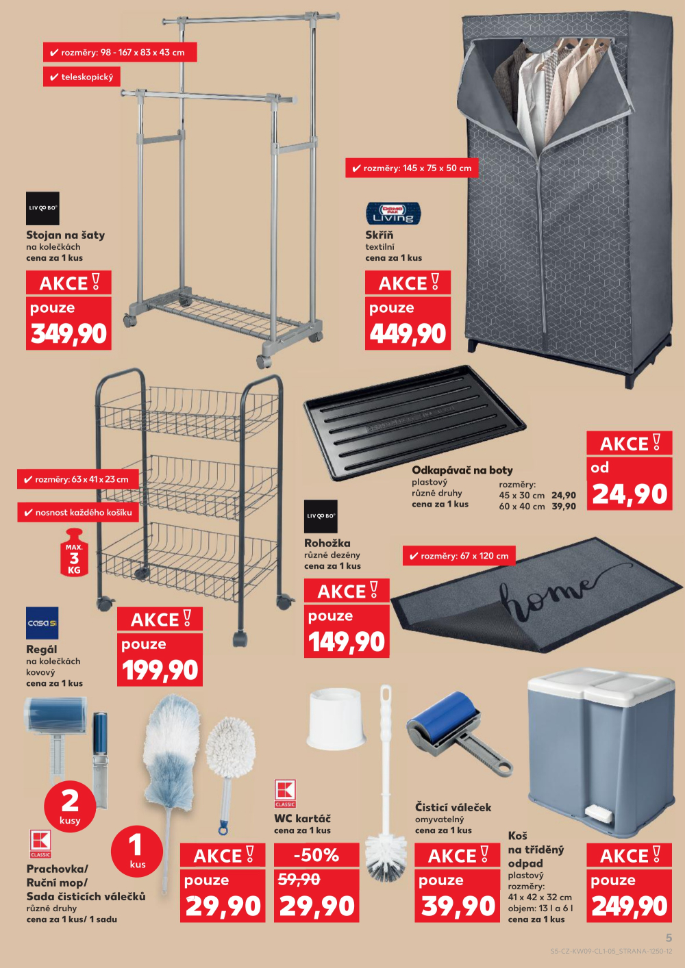Leták Kaufland leták - Spotřební zboží - strana 5