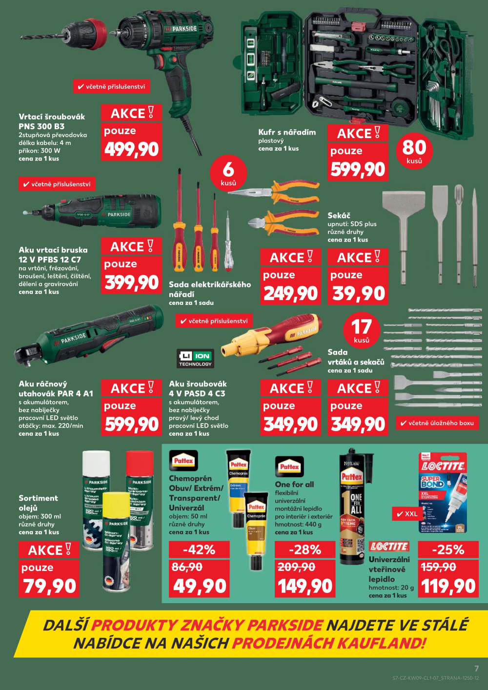 Leták Kaufland leták - Spotřební zboží - strana 7