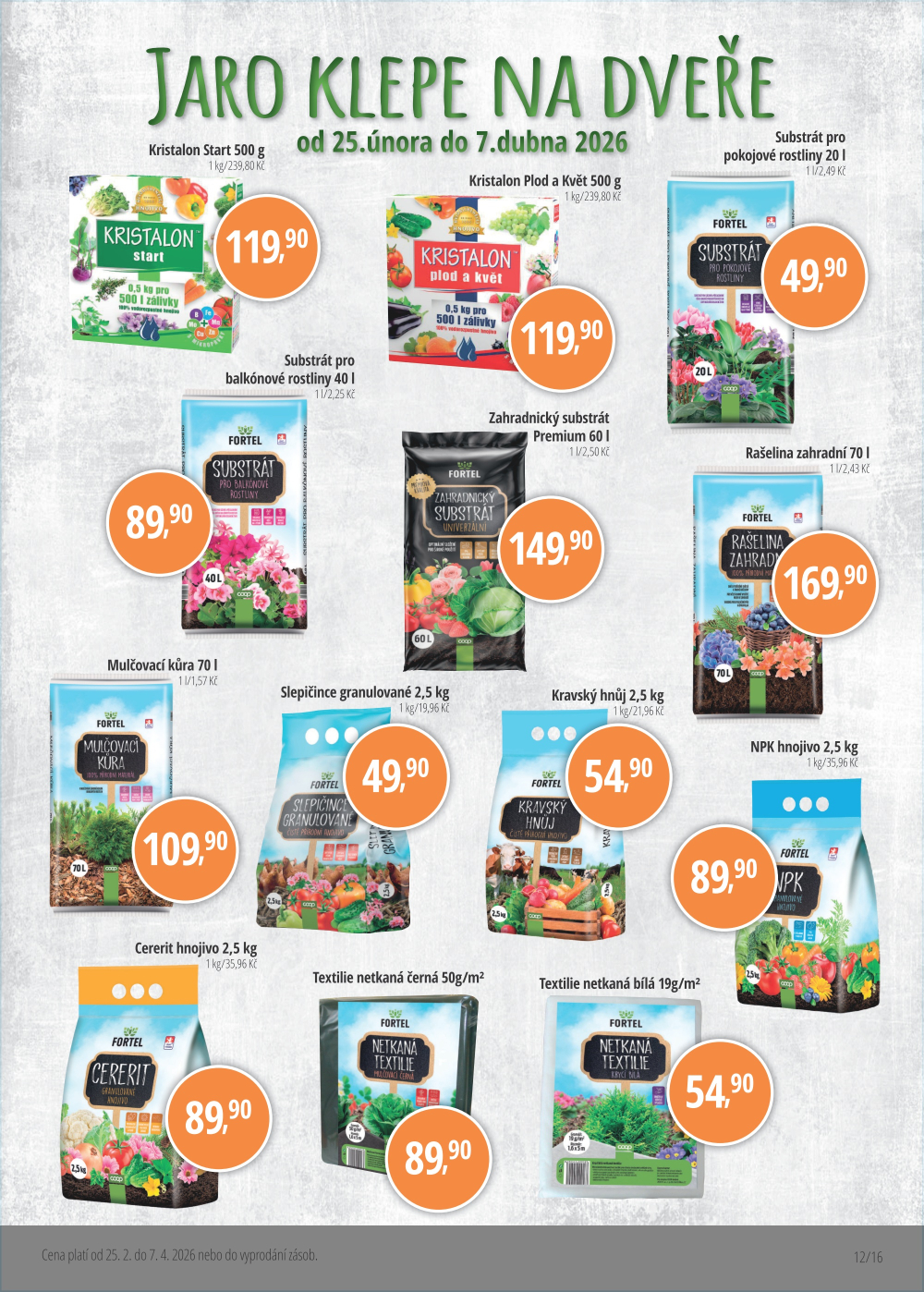 Leták Jednota Mikulov leták - strana 12
