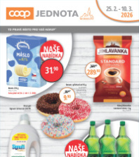 Akční leták Jednota Mikulov 