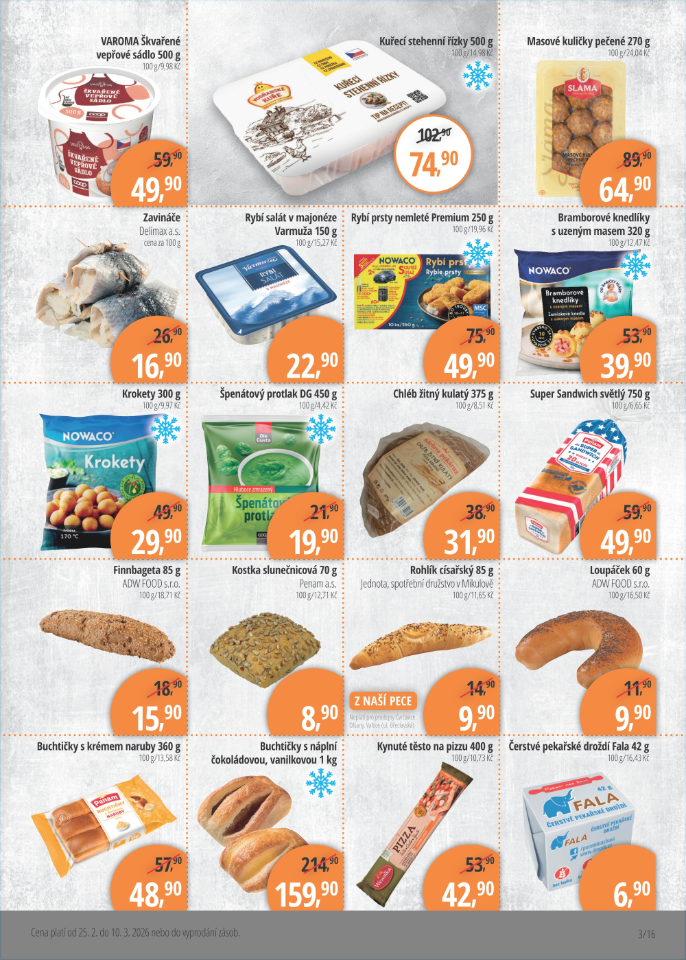 Leták Jednota Mikulov leták - strana 3