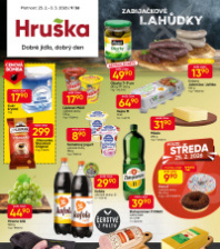 Akční leták Hruška 