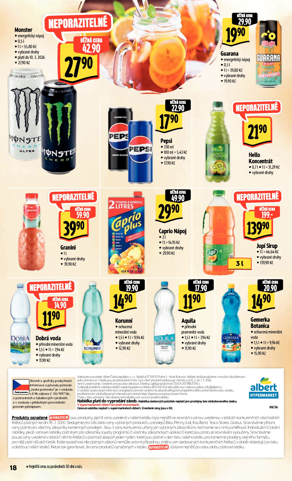 Leták Albert Hypermarket leták - strana 24