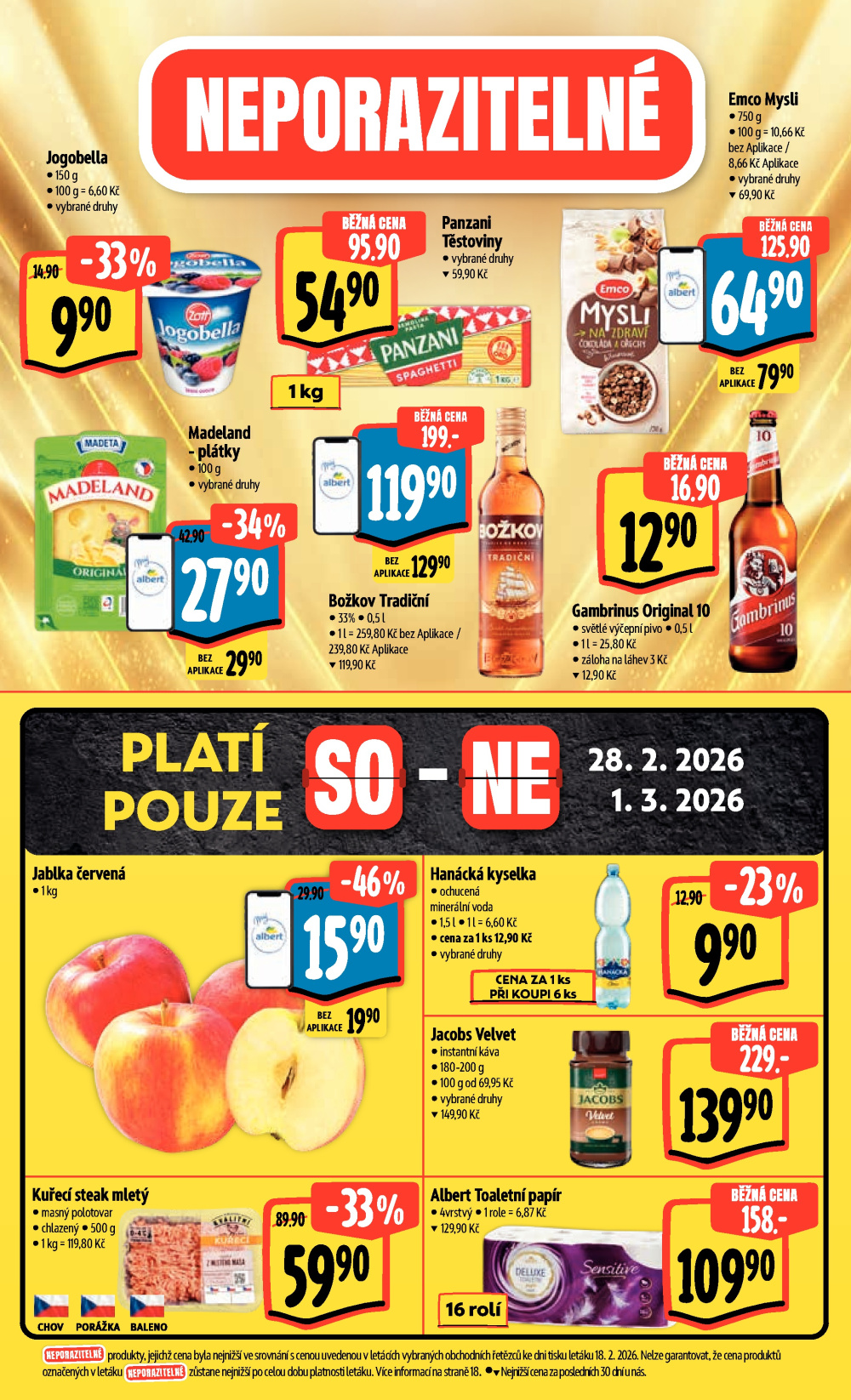 Leták Albert Hypermarket leták - strana 50