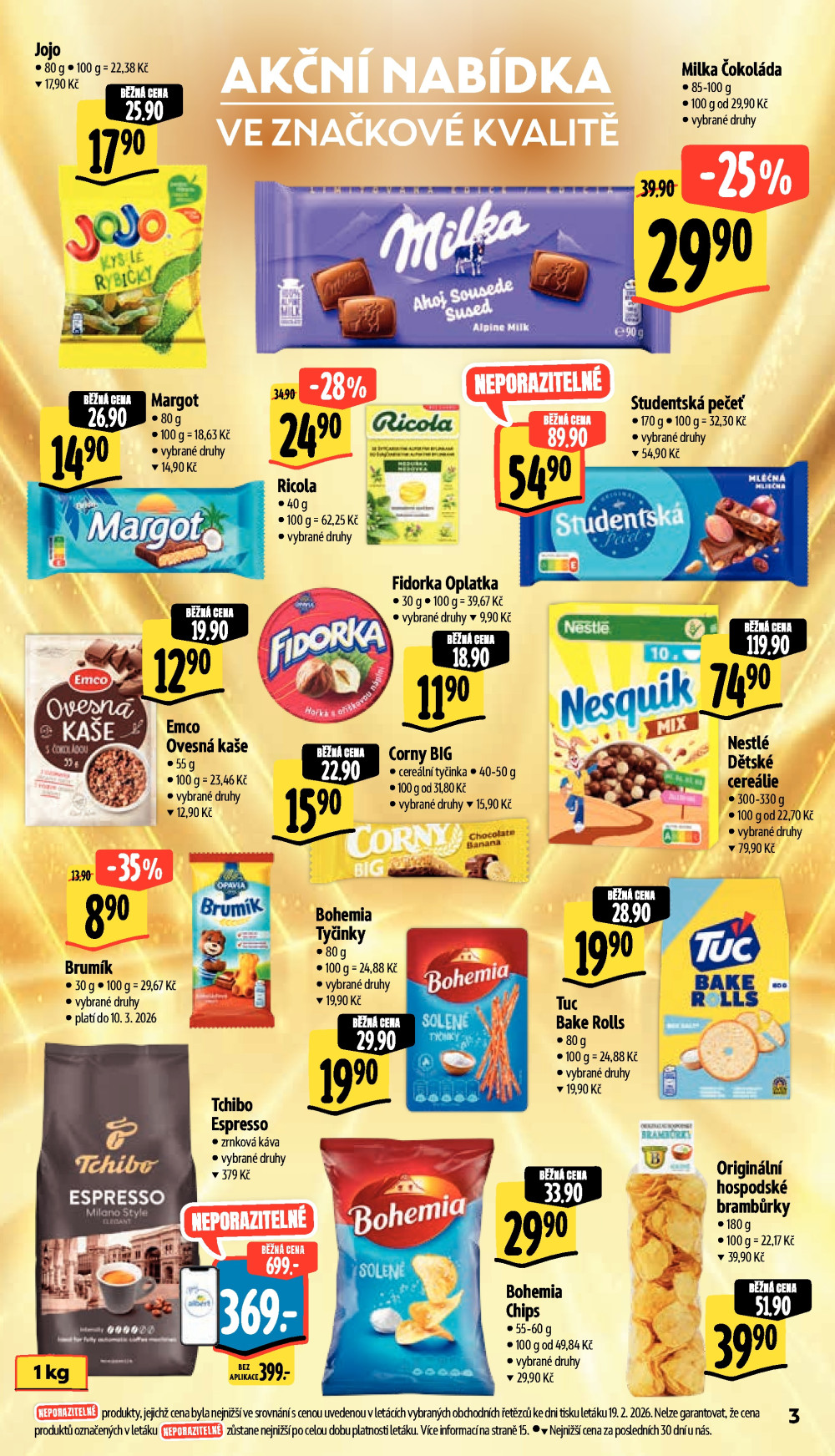 Leták Albert Supermarket leták - Brno Stará Osada a Jihomoravské náměstí - strana 13