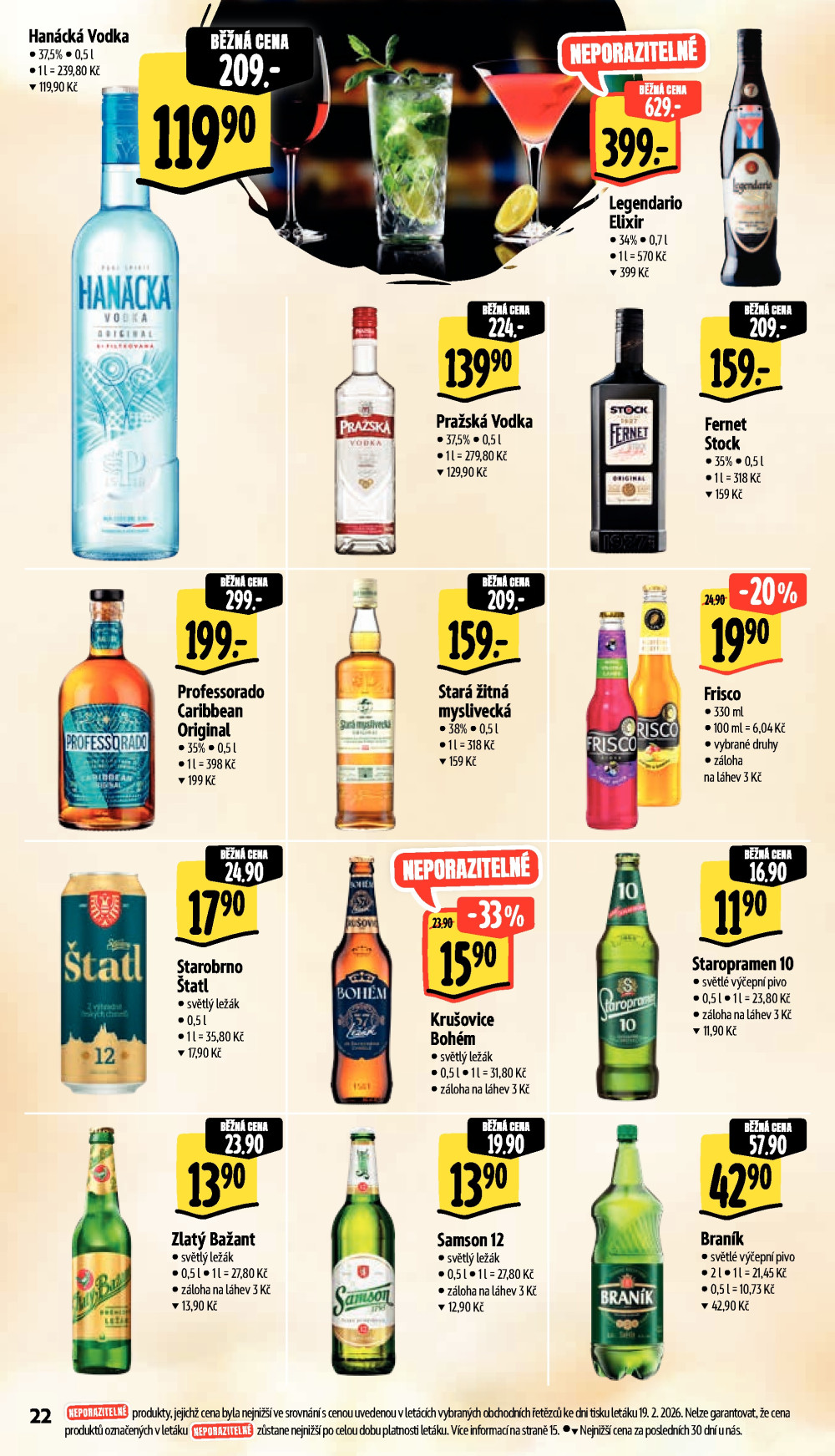 Leták Albert Supermarket leták - Brno Stará Osada a Jihomoravské náměstí - strana 34