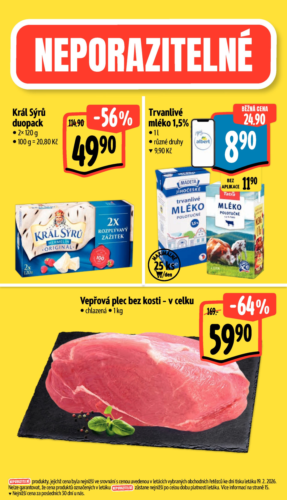 Leták Albert Supermarket leták - Brno Stará Osada a Jihomoravské náměstí - strana 3