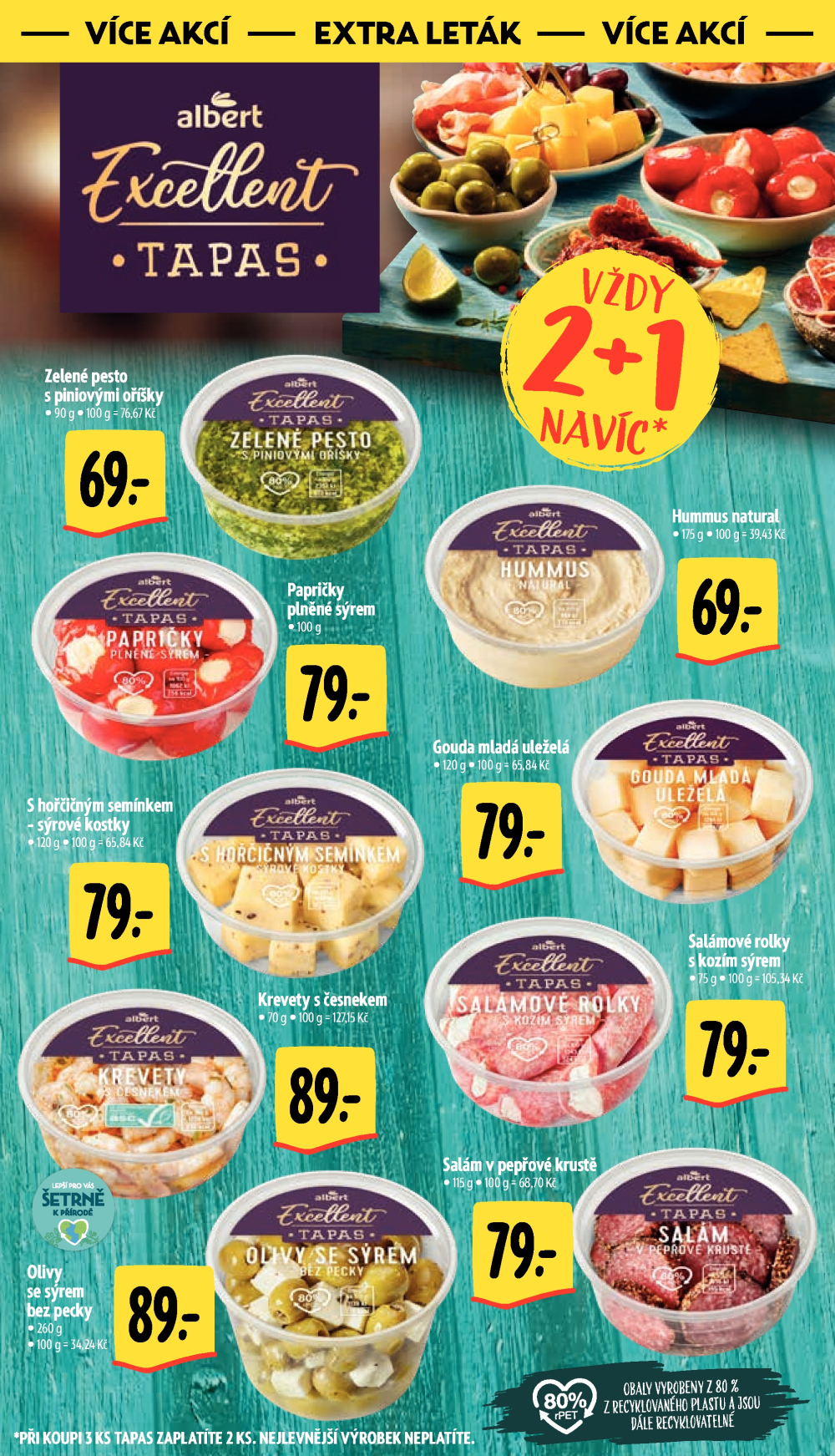 Leták Albert Supermarket leták - Brno Stará Osada a Jihomoravské náměstí - strana 42