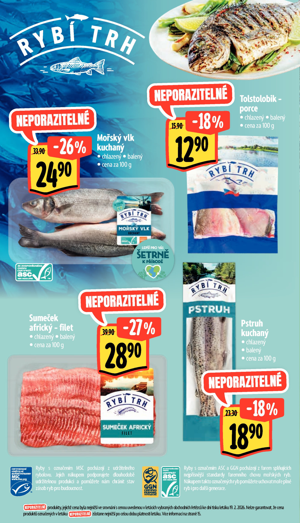 Leták Albert Supermarket leták - Brno Stará Osada a Jihomoravské náměstí - strana 8