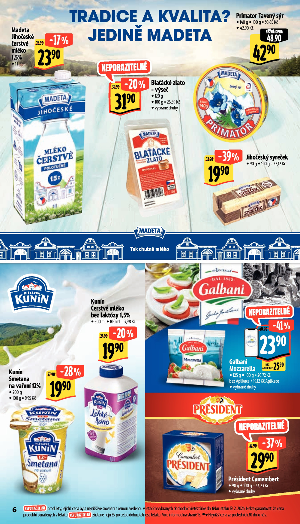 Leták Albert Supermarket leták - Brno, Ečerova - strana 12