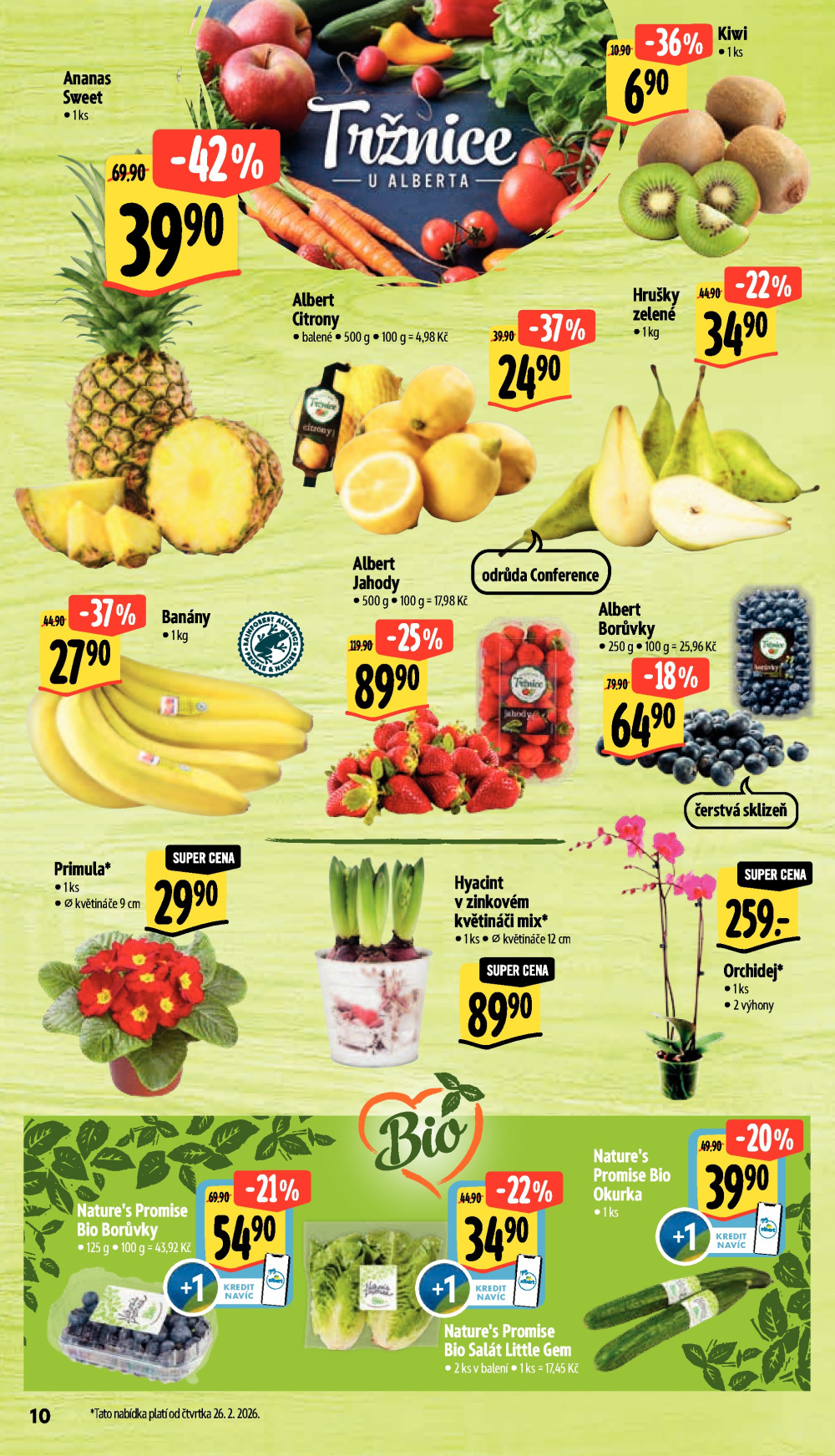 Leták Albert Supermarket leták - Brno, Ečerova - strana 16