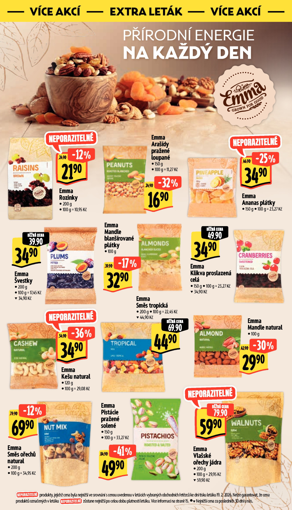 Leták Albert Supermarket leták - Brno, Ečerova - strana 36