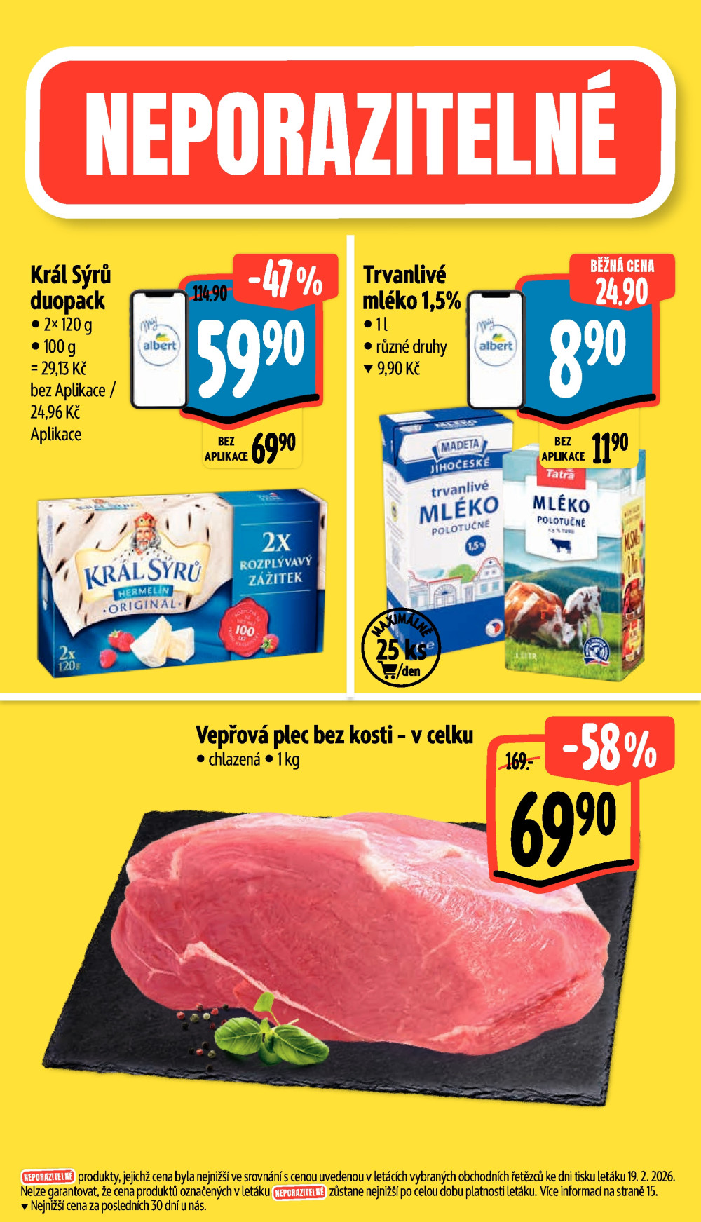 Leták Albert Supermarket leták - Brno, Ečerova - strana 3