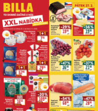 Akční leták BILLA velký 