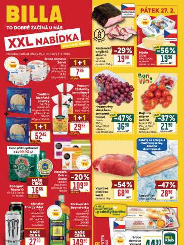 BILLA velký leták