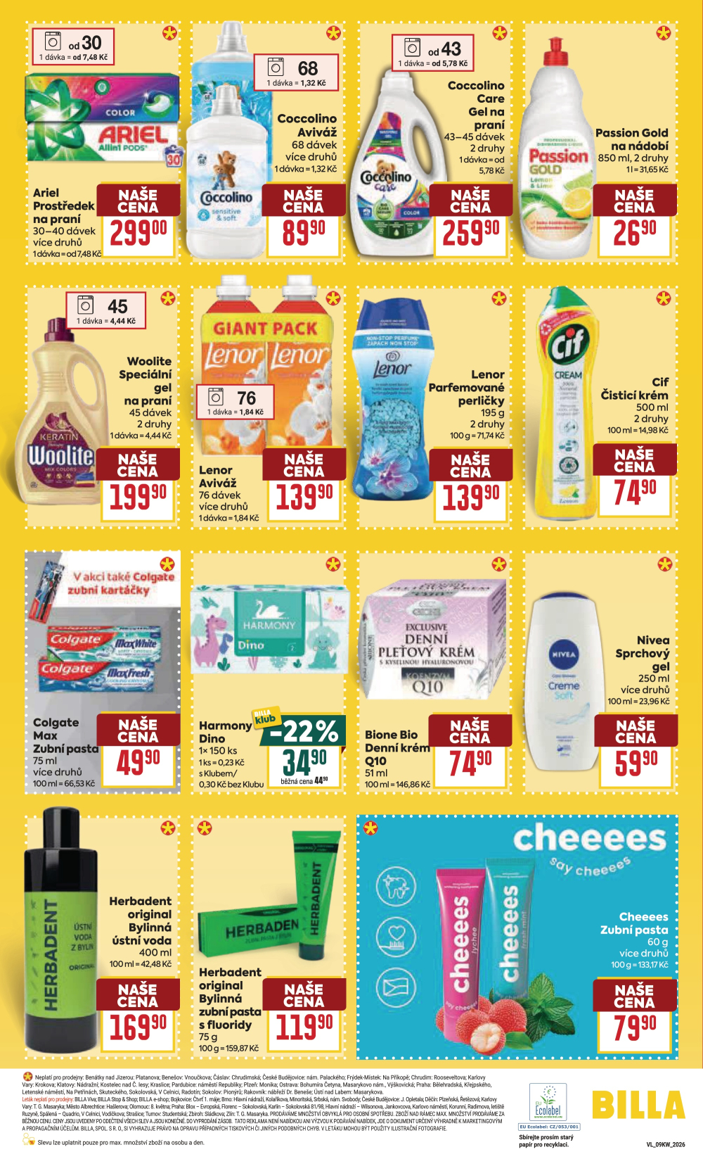 Leták BILLA velký leták - strana 28