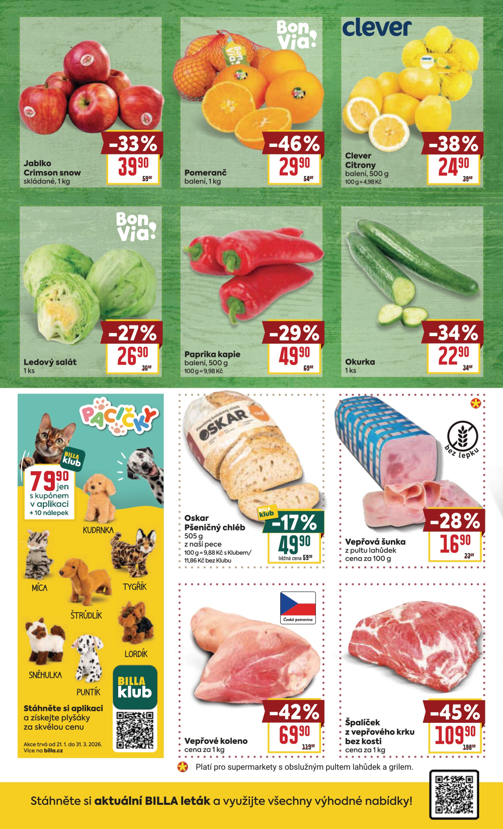 Leták BILLA malý leták - strana 2