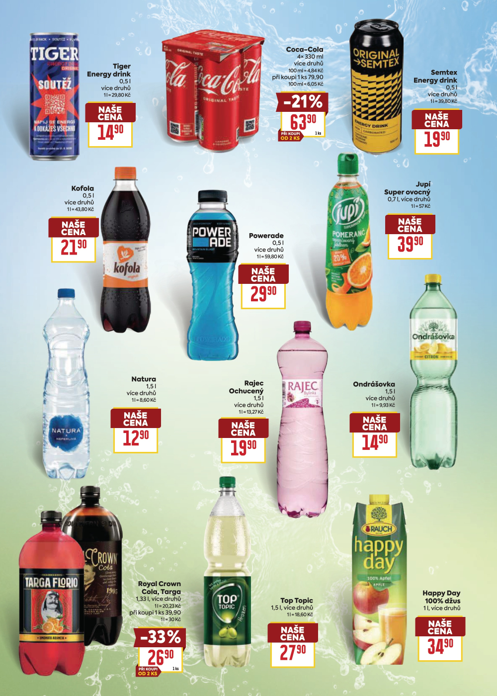 Leták BILLA leták - Vaše oblíbené značky II. - strana 19