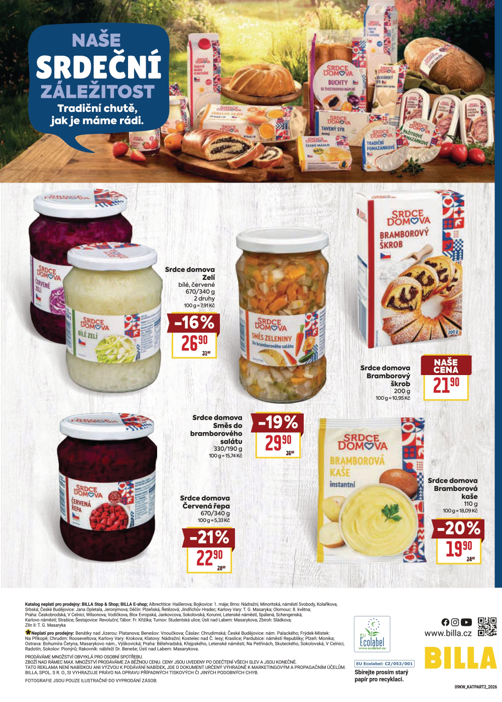 Leták BILLA leták - Vaše oblíbené značky II. - strana 28