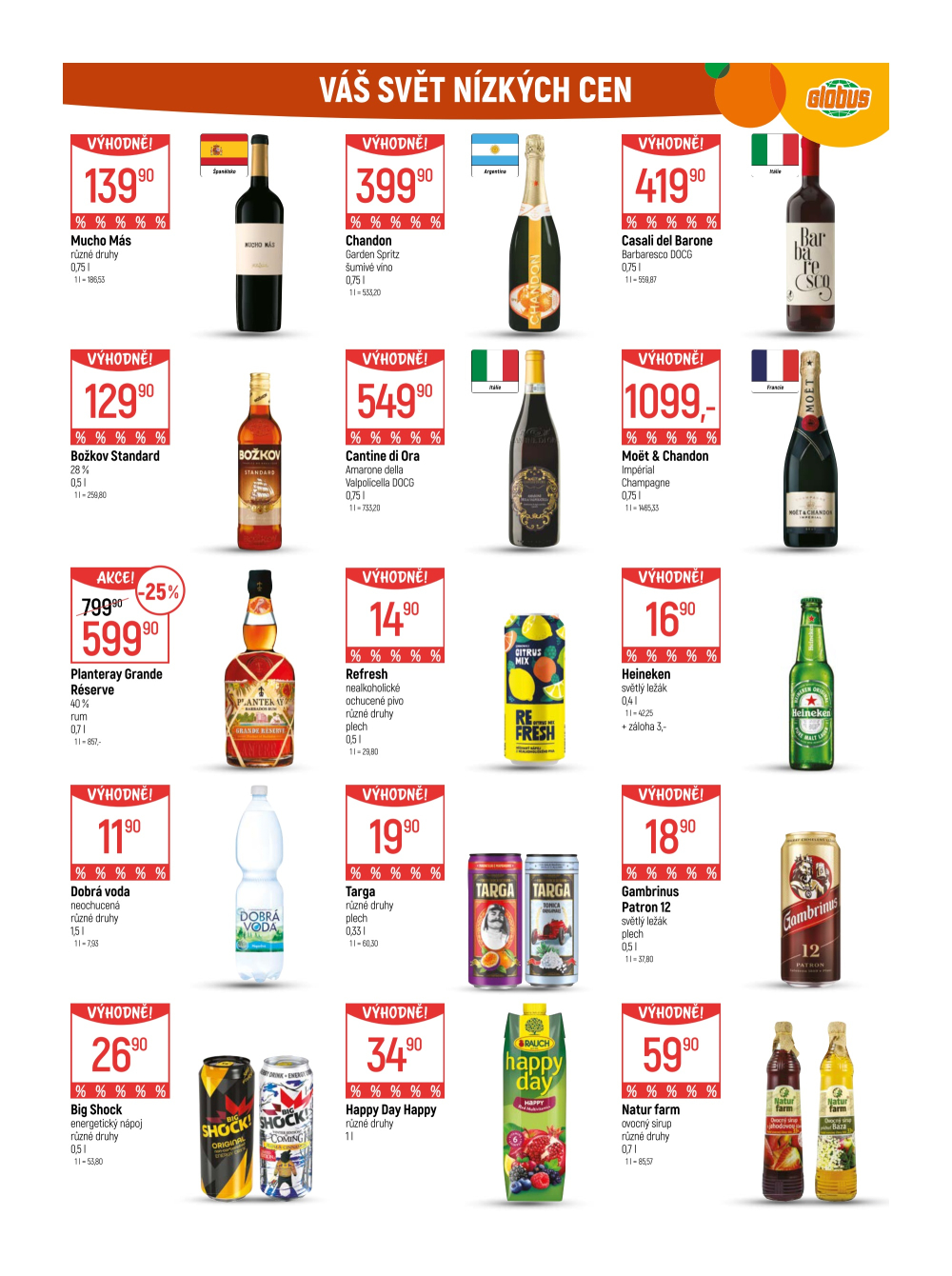 Leták Globus leták Praha - Černý Most - strana 26