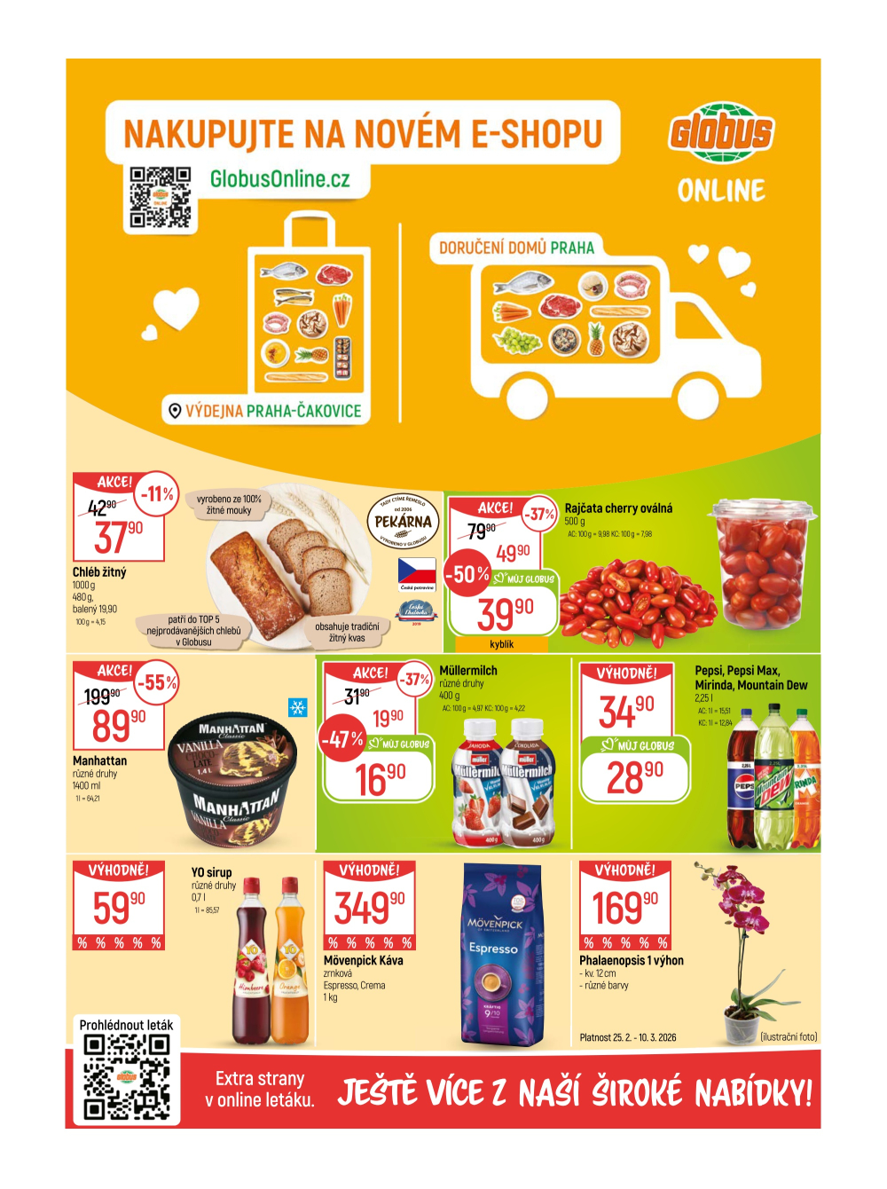 Leták Globus leták Praha - Čakovice - strana 2