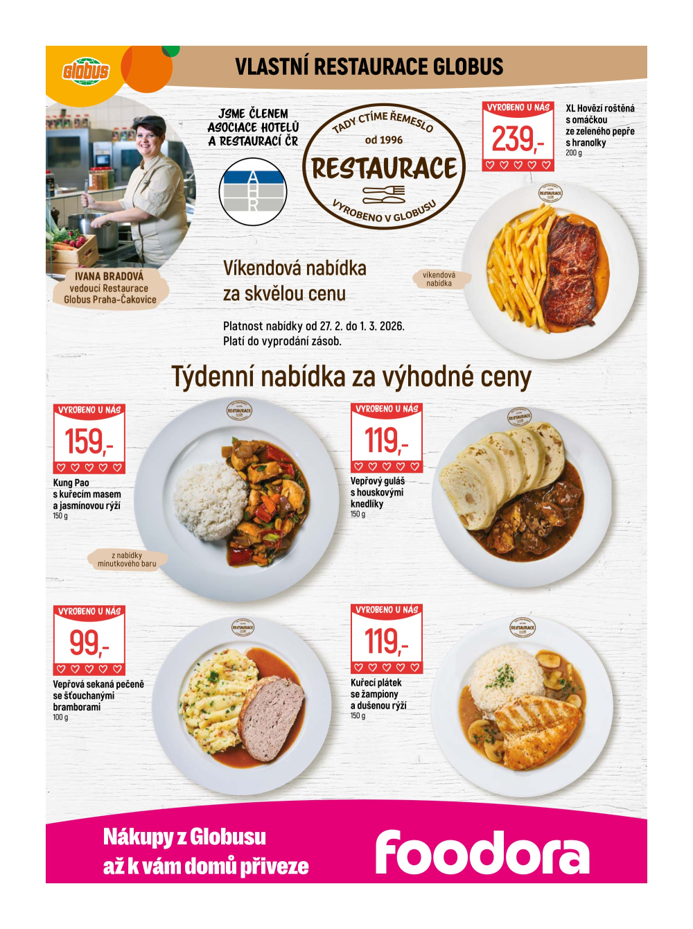 Leták Globus leták Praha - Čakovice - strana 8