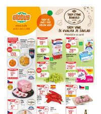 Akční leták Globus  Praha - Zličín