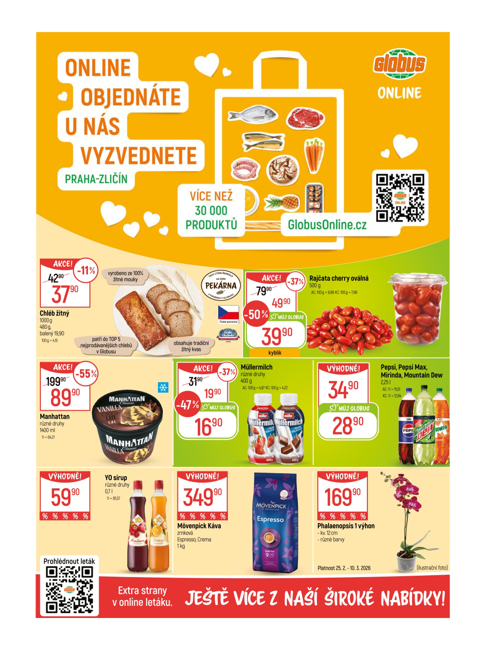 Leták Globus leták Praha - Zličín - strana 2