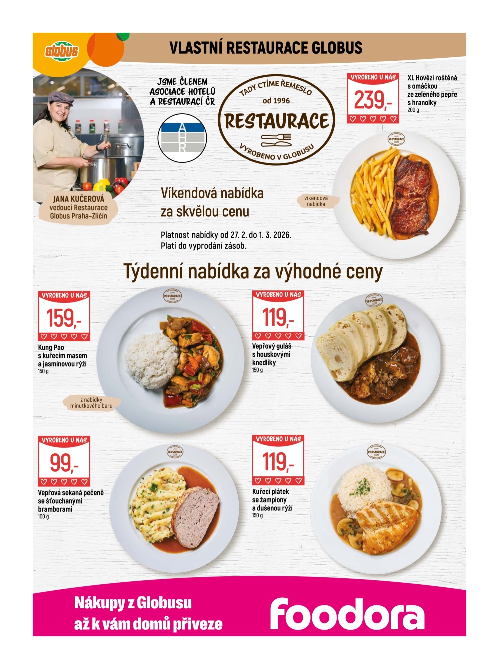 Leták Globus leták Praha - Zličín - strana 8