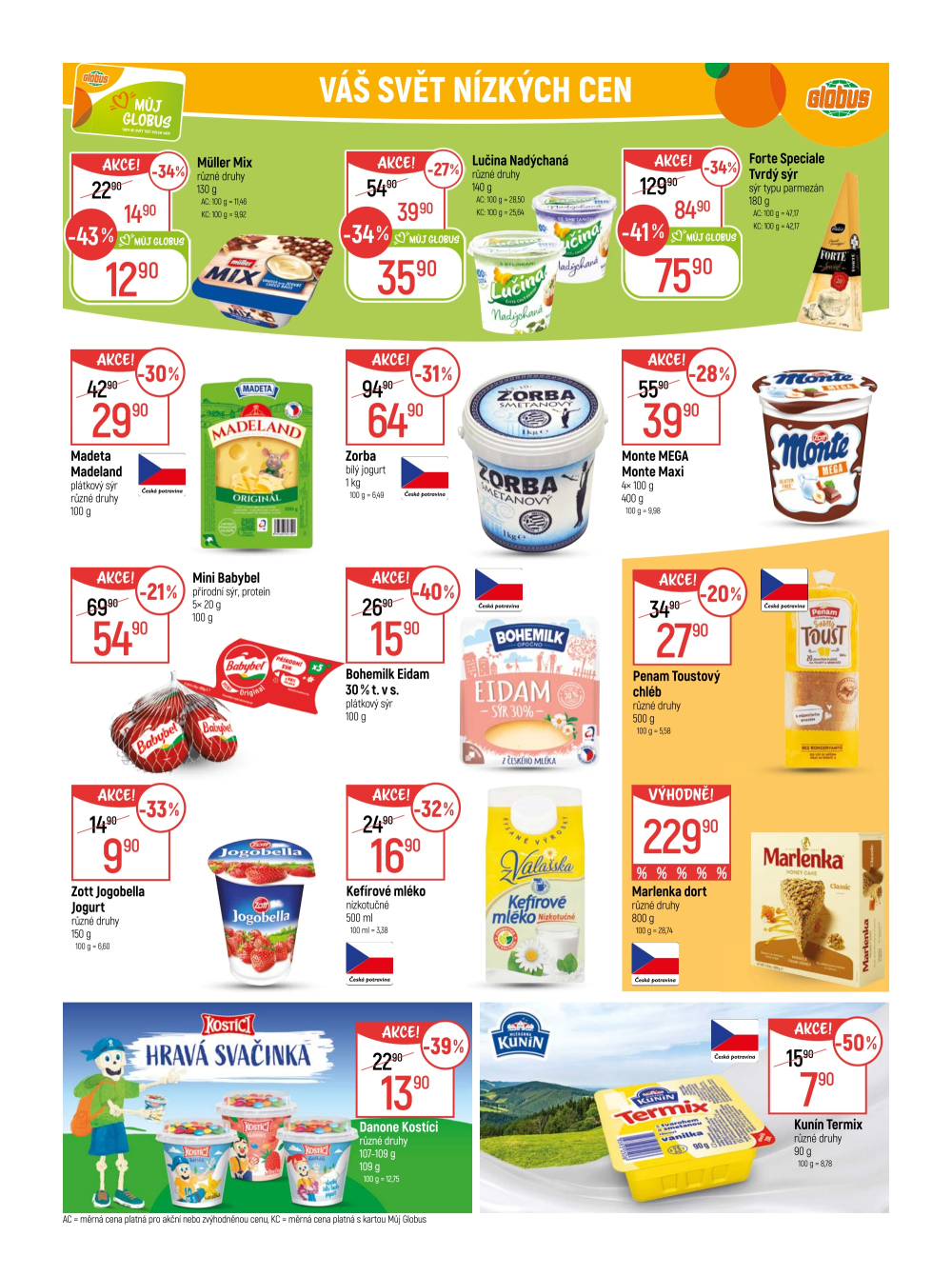 Leták Globus leták České Budějovice - strana 18