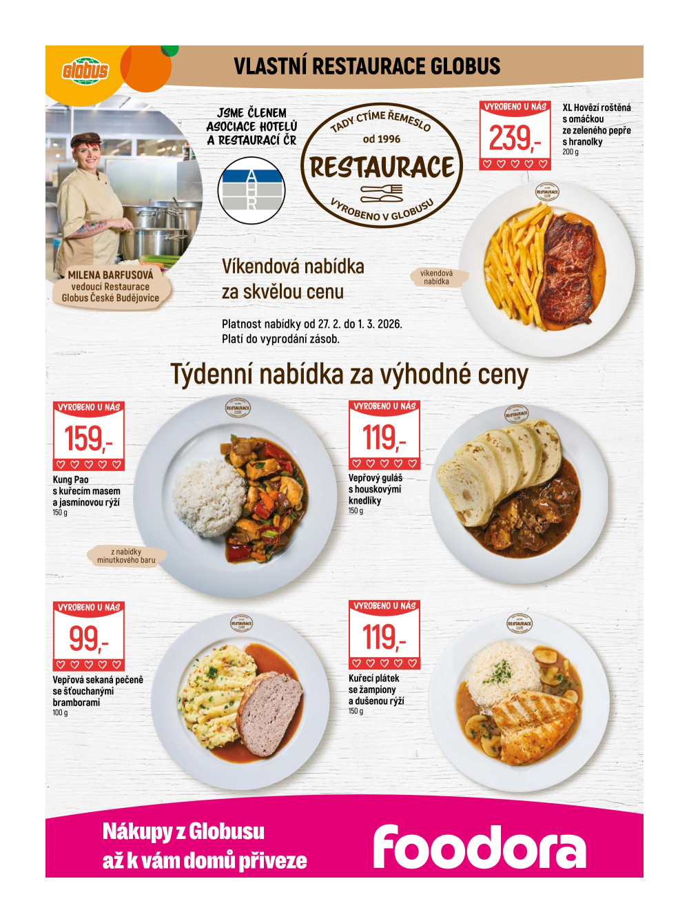 Leták Globus leták České Budějovice - strana 8