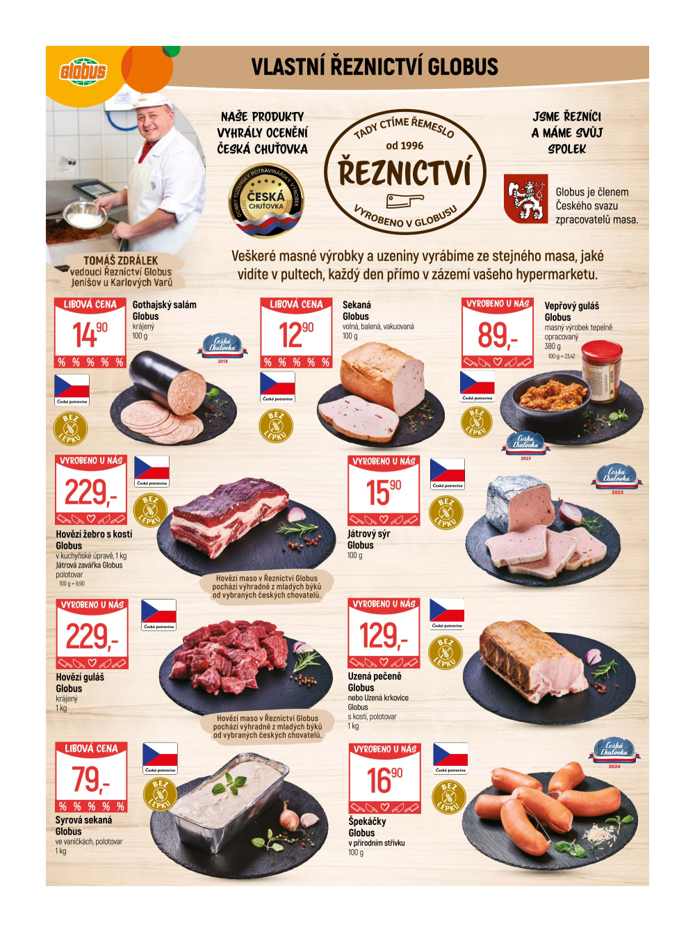 Leták Globus leták Jenišov (Karlovy Vary) - strana 6