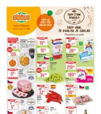 Akční leták Globus  Praha - Štěrboholy