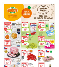 Akční leták Globus  Praha - Štěrboholy