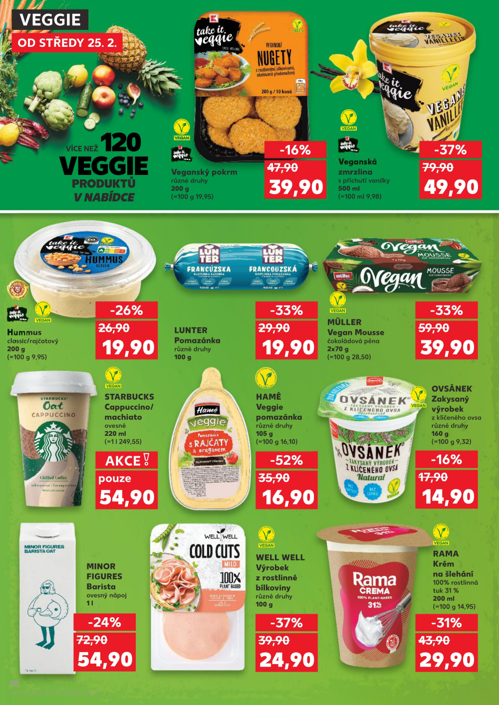 Leták Kaufland leták Cheb - strana 40