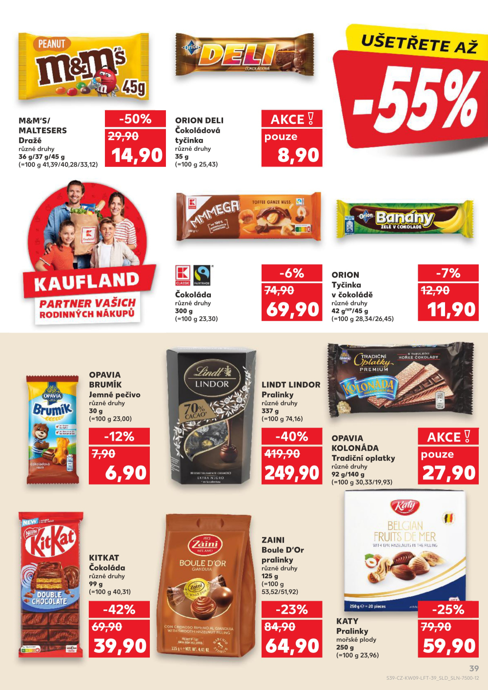 Leták Kaufland leták Lanškroun - strana 39