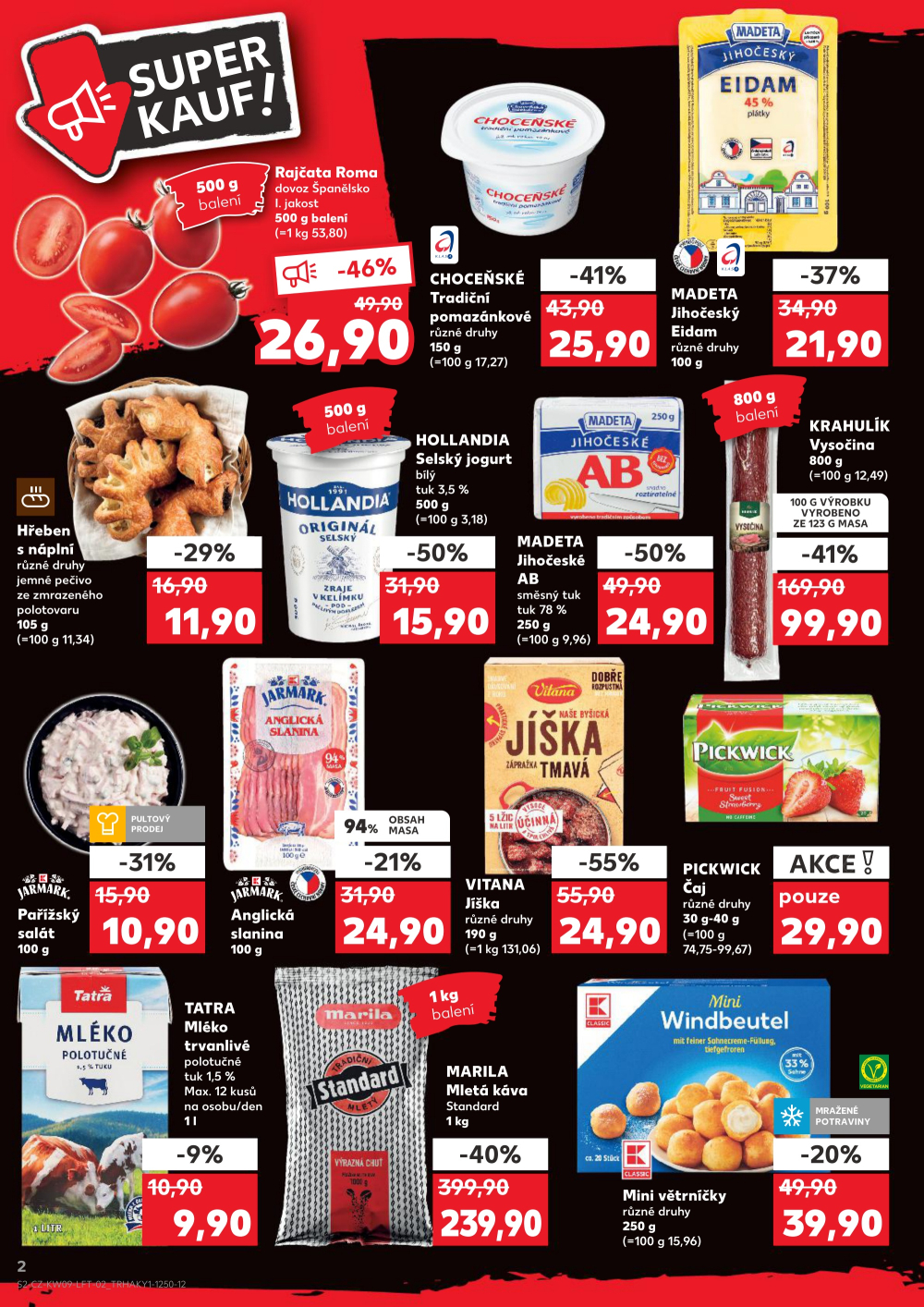 Leták Kaufland leták Brno - Slatina - strana 2