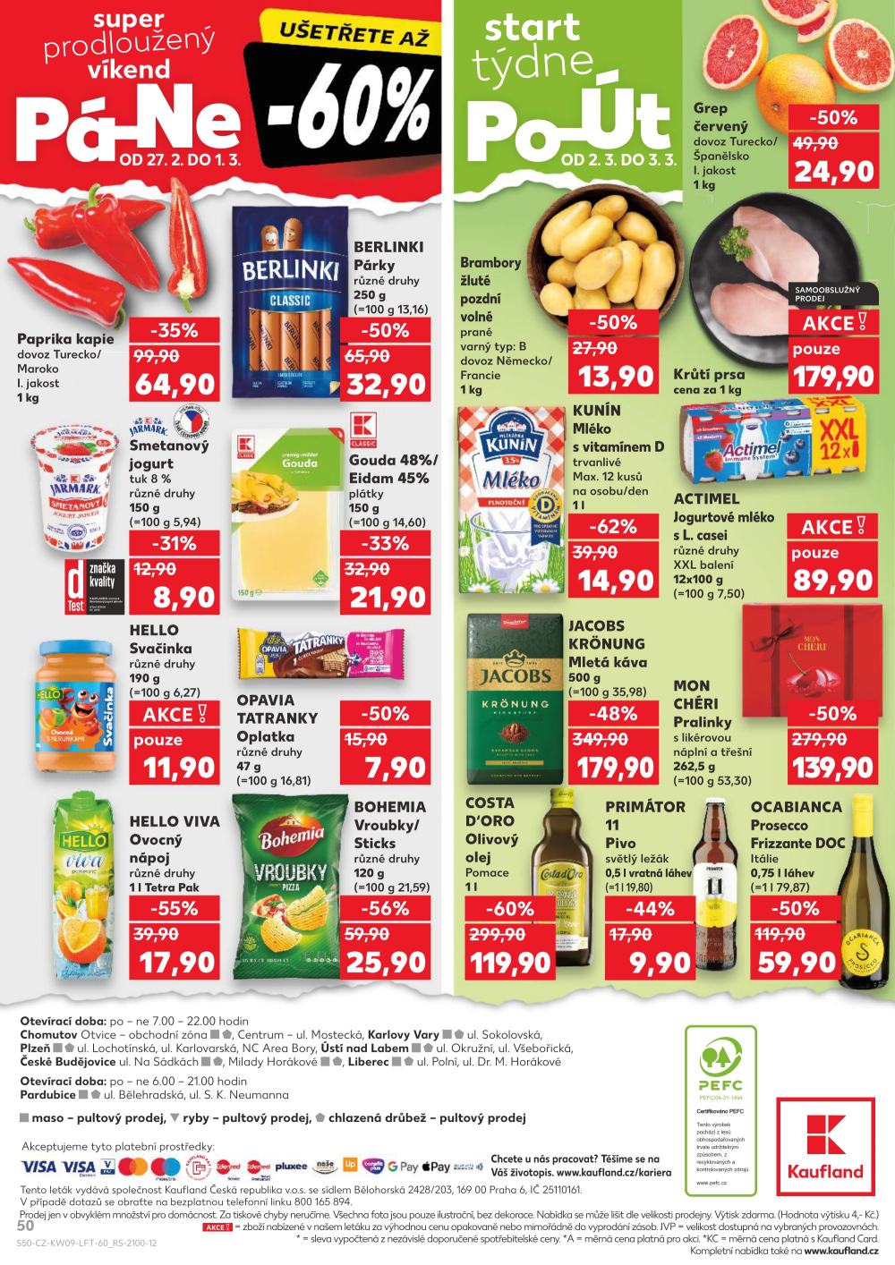 Leták Kaufland leták Plzeň - strana 50