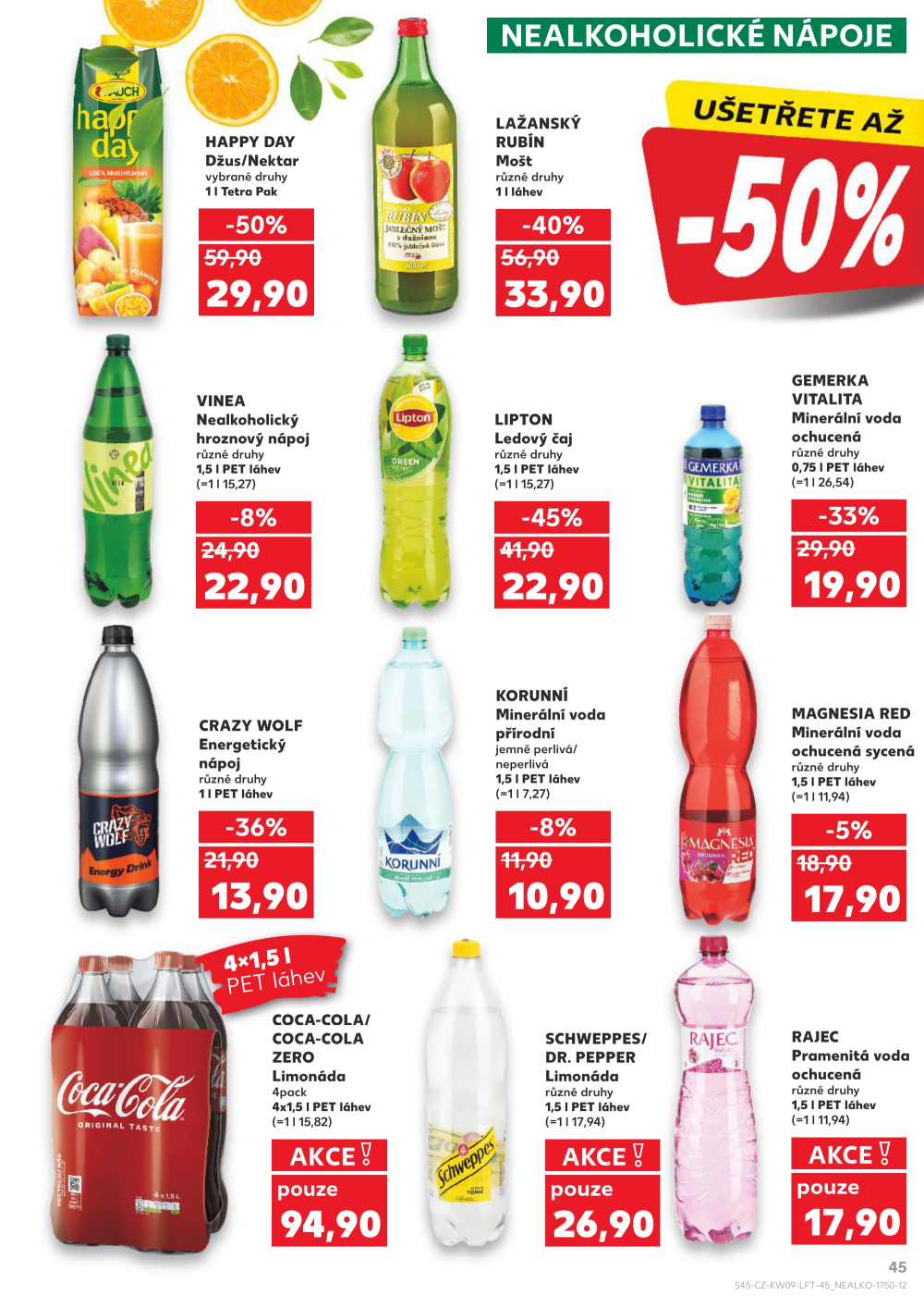 Leták Kaufland leták Beroun - strana 45