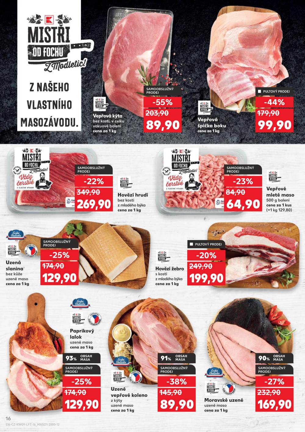 Leták Kaufland leták Brno - Židenice - strana 16