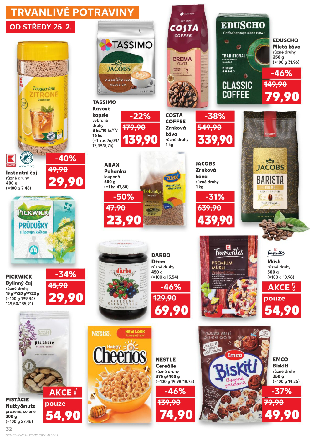 Leták Kaufland leták Poděbrady U Garáží - strana 32